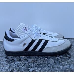 Men's Adidas Samba Classic - White - No Box - [772109] - Size 12